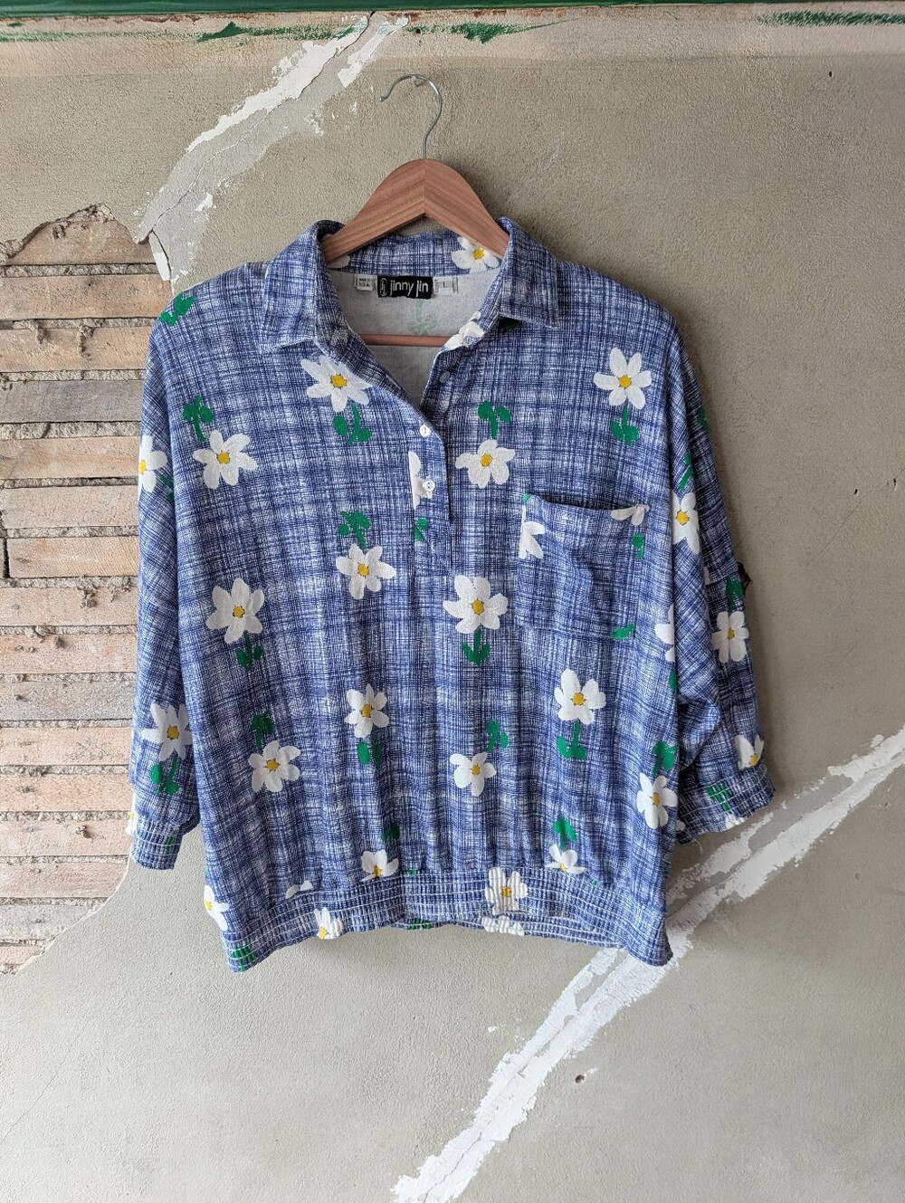 Ditsy Daisy 90s Pullover